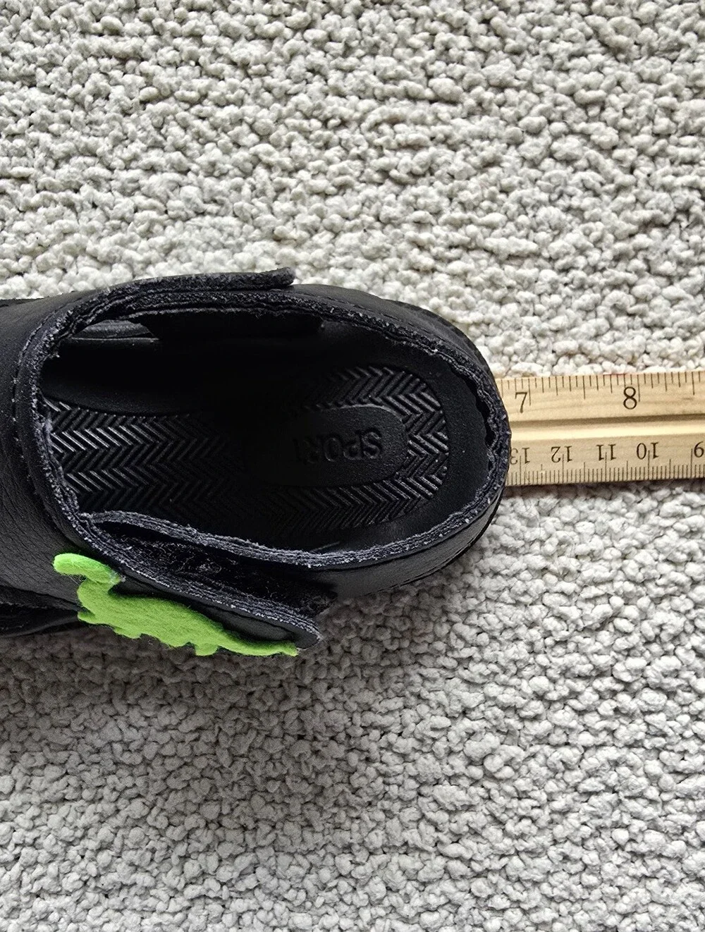 SPORT Kids Slip On With Velcro Ankle Strap